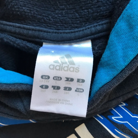 Vintage 2000s Adidas Football Hoodie Sweater - Picture 4 of 7